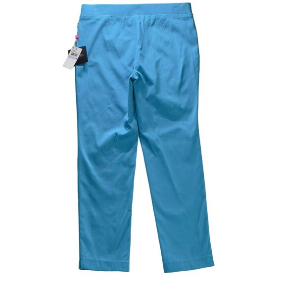 RAFAELLA Women's Comfort Fit Pants Blue Size 6 - Picture 7 of 12